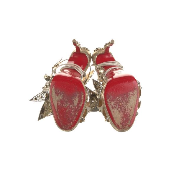 ❤️Christian Louboutin Gold Pumps❤️ - Picture 5 of 5